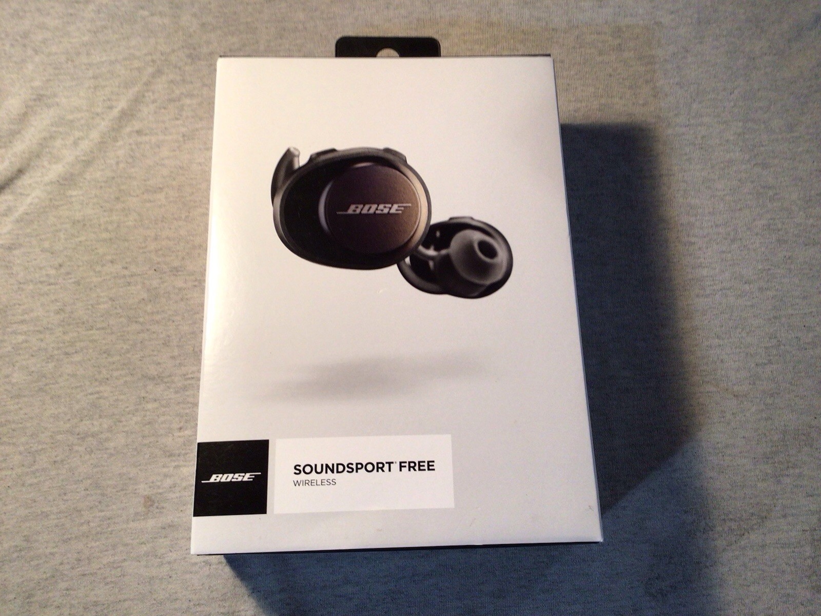 Bose Soundsport Free Wireless Earbuds 774373-0010 Box And Papers No Charge Cord