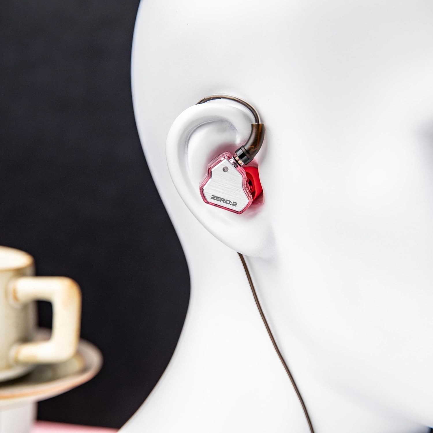7Hz x Crinacle Zero:2 in Ear Monitor, Updated 10mm Dynamic Driver IEM, Wired …