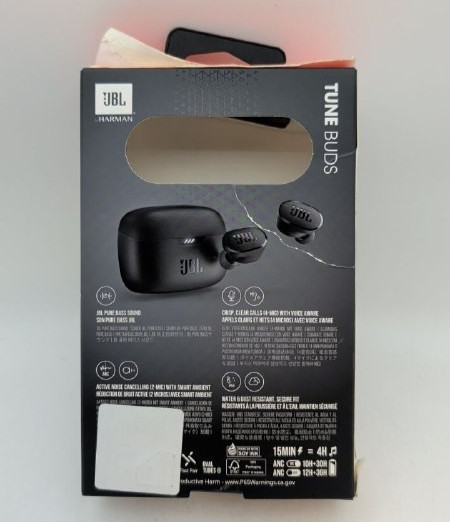JBL Tune Buds Wireless Earbuds Bluetooth IP54 Water Dust Deep Bass Sound ANC