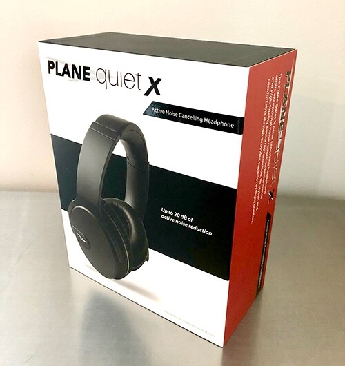 Carton of 20 pcs Noise Cancelling Headphone Solitude Plane Quiet X, NEW in box