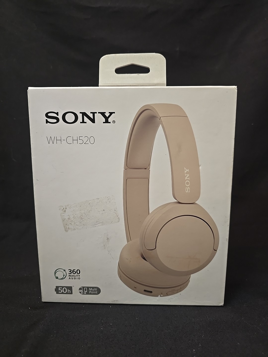 Sony WH-CH520C Wireless Bluetooth Headphones- Limited Edition – Cappuccino/Beige
