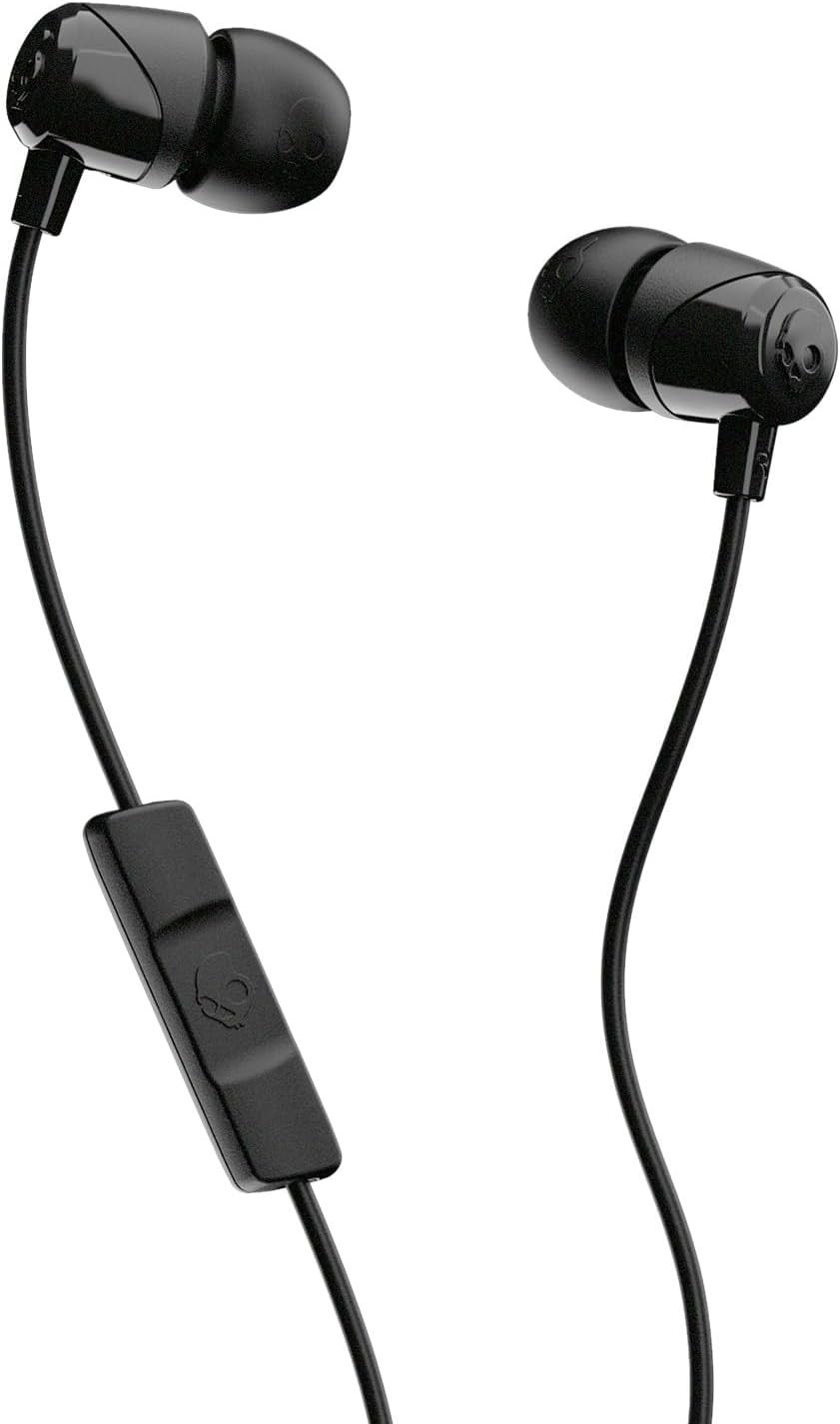 Jib Wired Earbuds with 3.5mm AUX Plug, Noise Isolating Fit, In-Line Microphon…