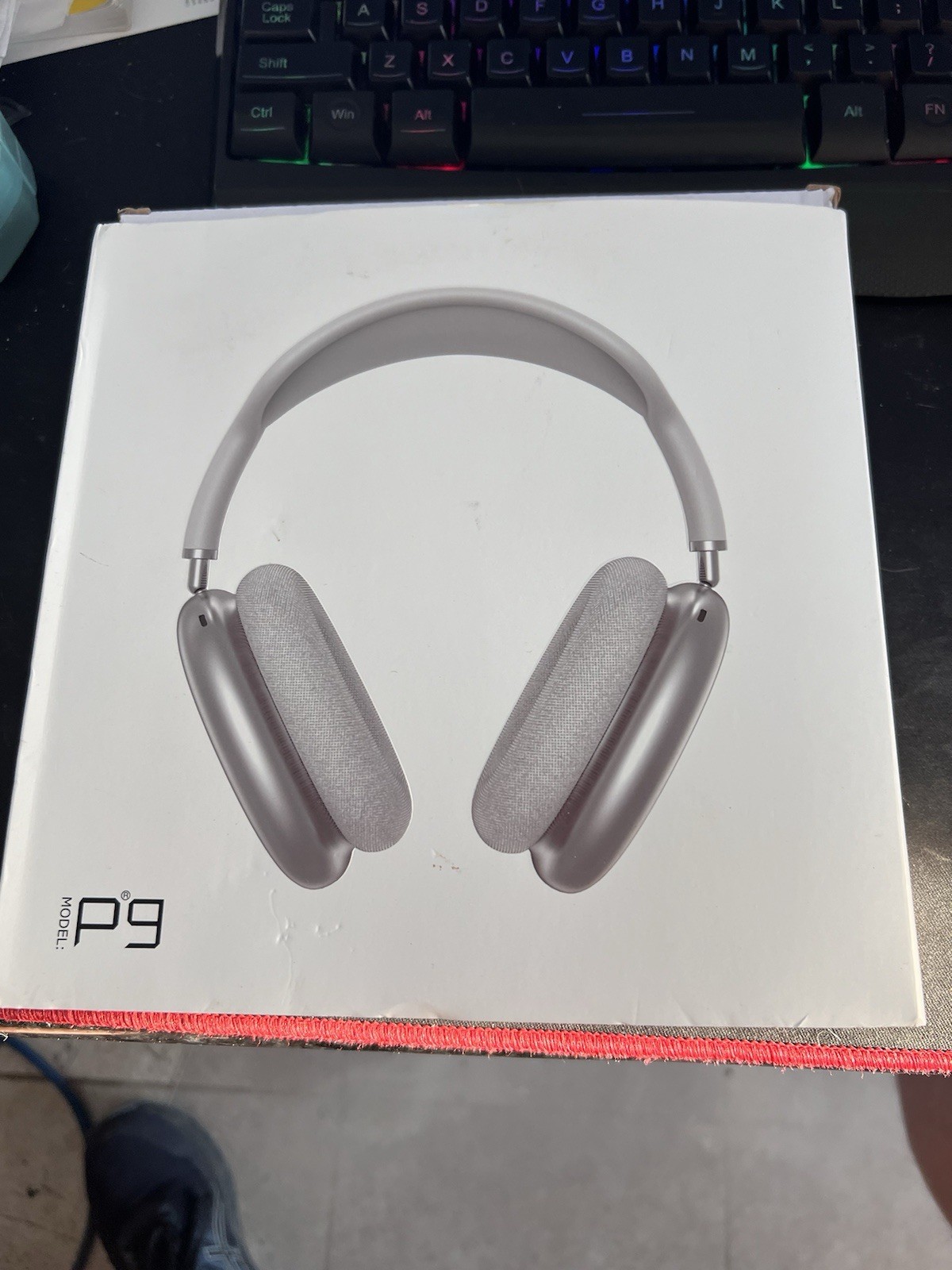 New P9 Pro Max Wireless Bluetooth Headphones. Open Box But Item Still New