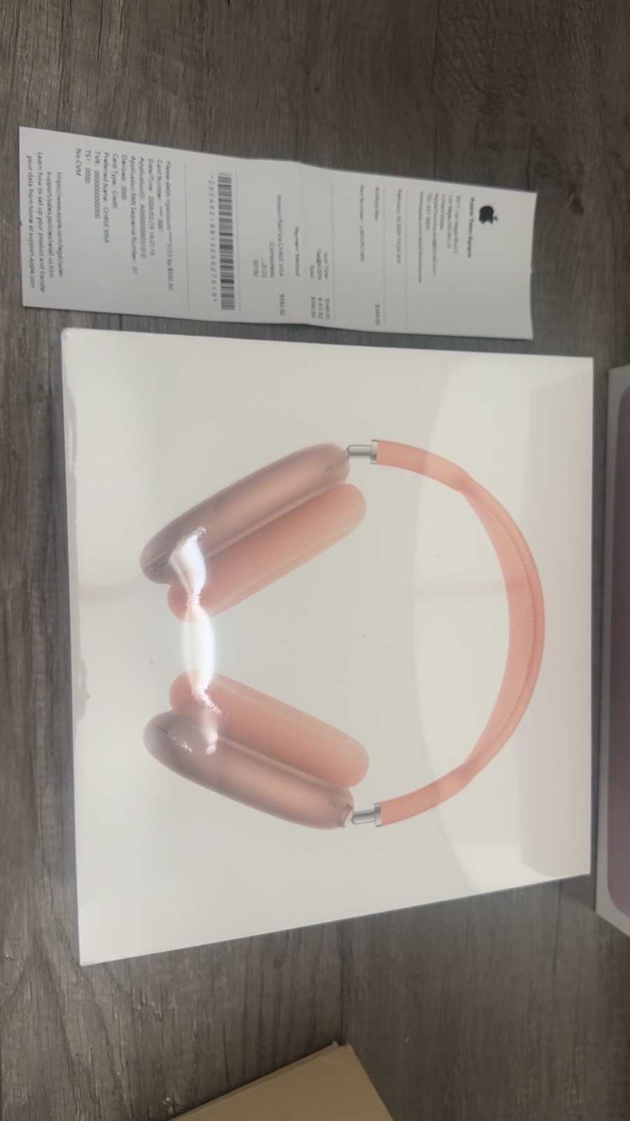Apple AirPods Max Pink Over-Ear Headphones Bluetooth USB-C Headband 2020s