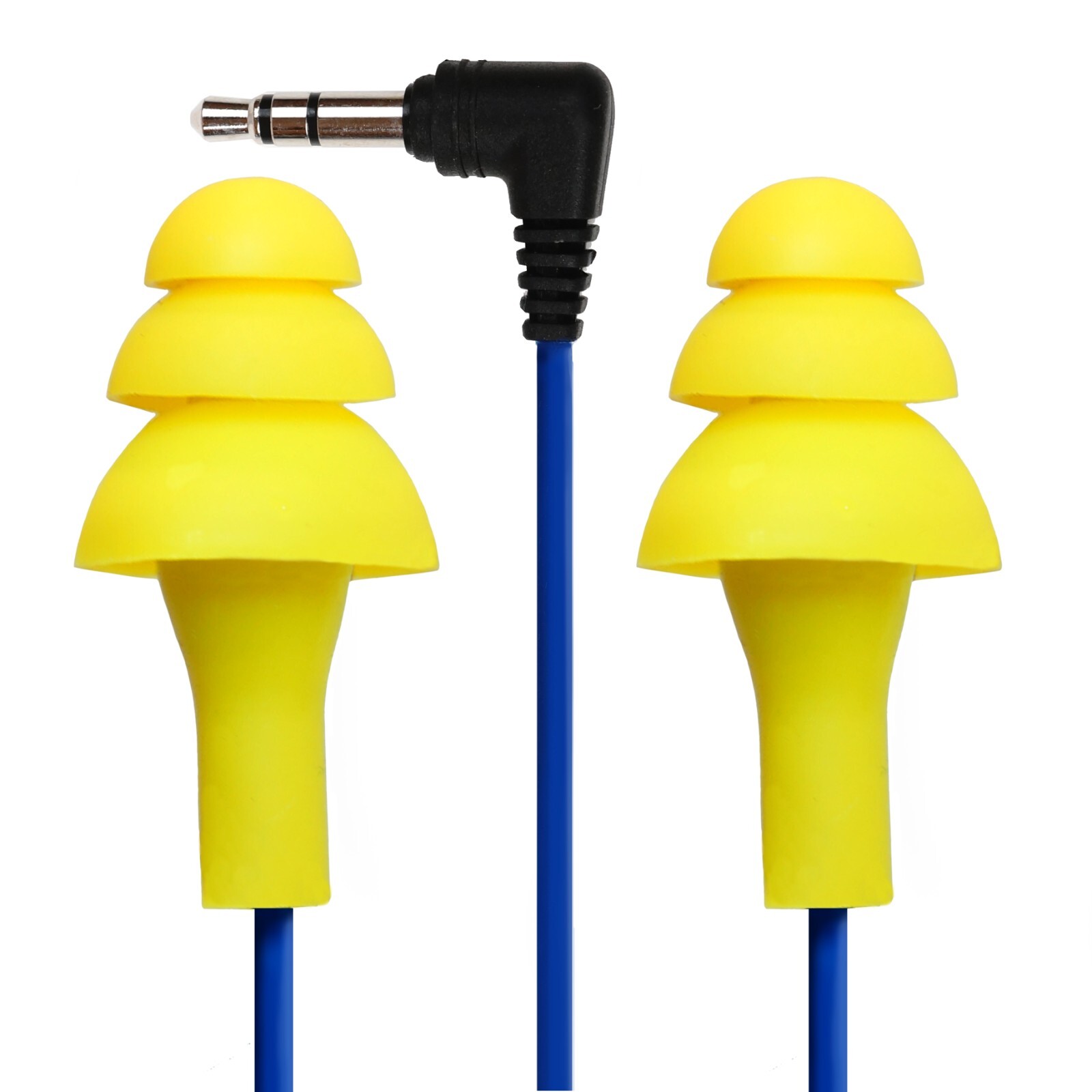 Plugfones Original Yellow Earplugs Headphones