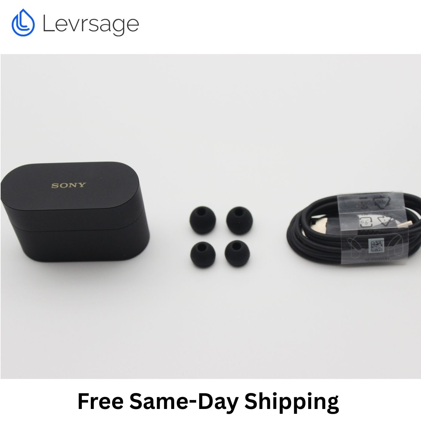 Sony WF-1000XM6 Wireless Earbuds Noise Cancelling Bluetooth Black Open Box
