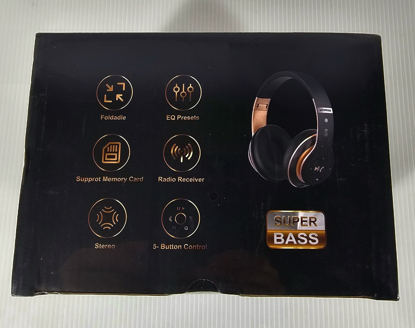 NEW 6S Wireless Bluetooth Headphones Earphones Headset, Super Bass
