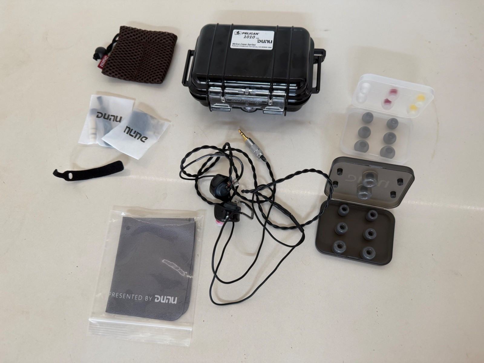 DUNU × Fitear Kaoru 6BA Drivers In-Ear Monitors (IEMs) with 3.5mm Fitear Cable