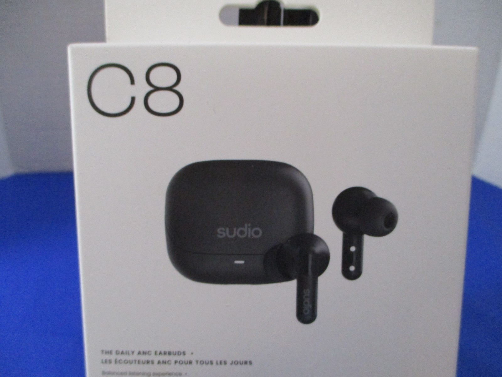 Sudio C8 The Daily ANC Earbuds New in Box 18 Hour Play Time