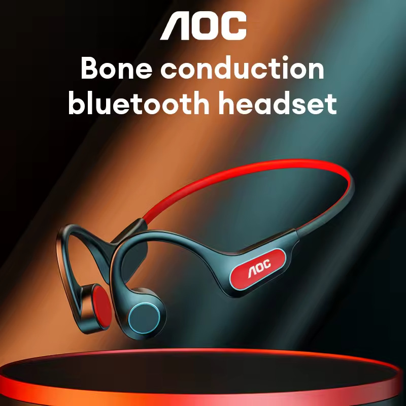 AOC ACN4521 Bluetooth 5.4 Open-Ear Design Bone Conduction Sports Headphones