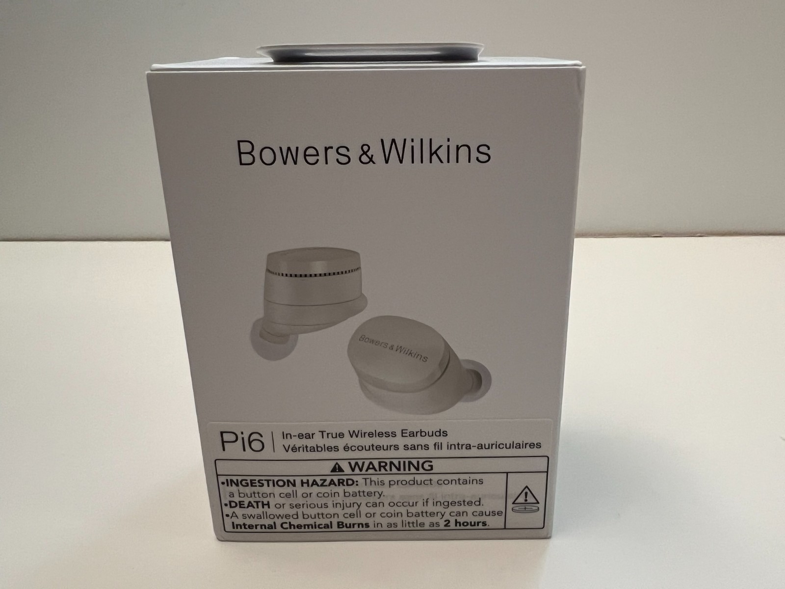 Bowers & Wilkins Pi6 Wireless Noise Cancelling Earbuds | Cloud Grey – New