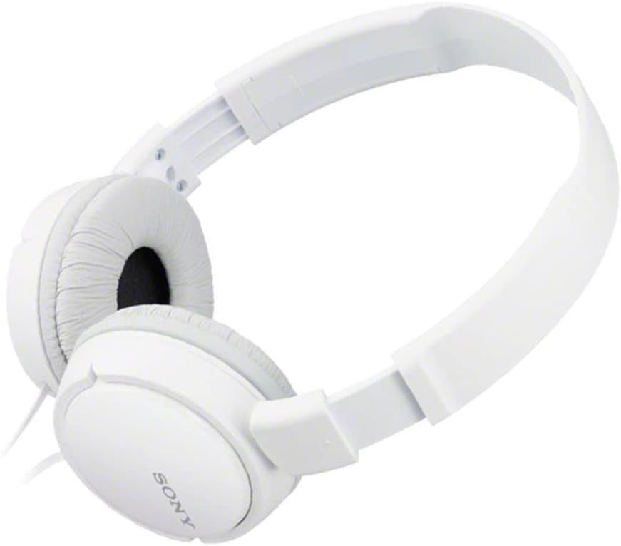 Sony MDR-ZX110 (On Ear) Deep Bass, Headband Headphones – White