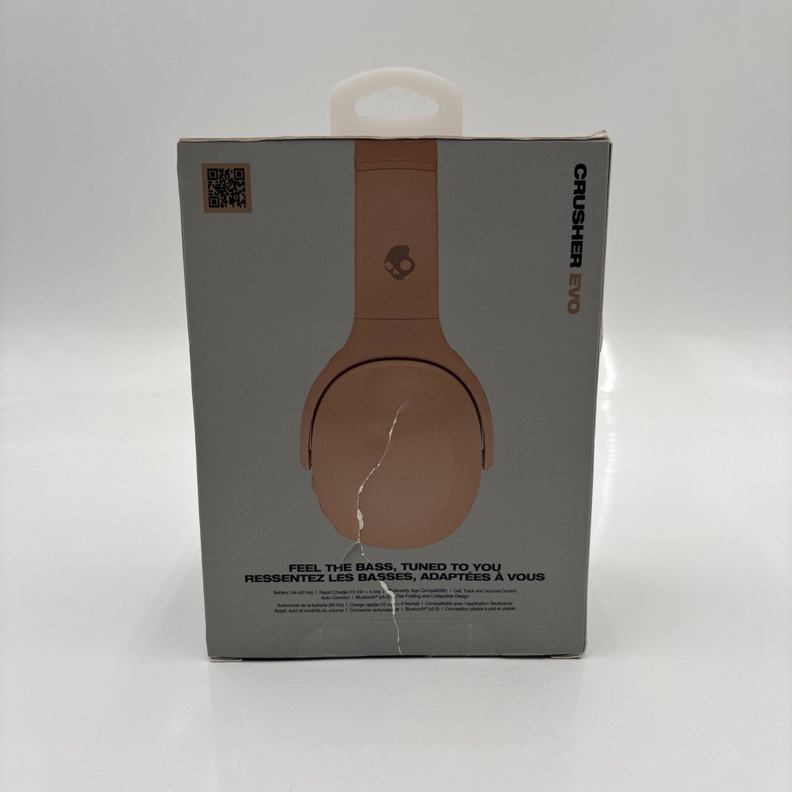 Skullcandy Crusher Evo Wireless Bluetooth Headphones w/Multi-Sensory Bass PRIMER