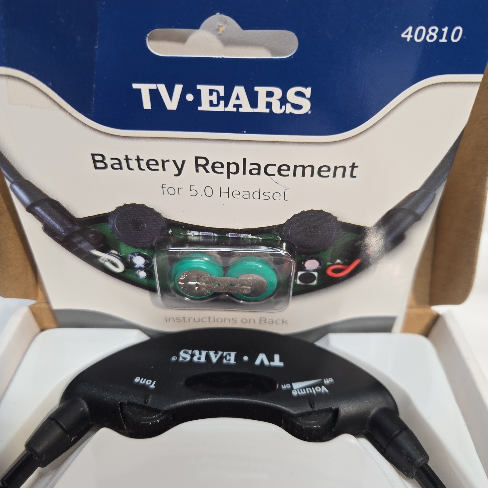 TV·Ears 5.0 Wireless Headset And Dual Digital Transmitter Kit Original Box