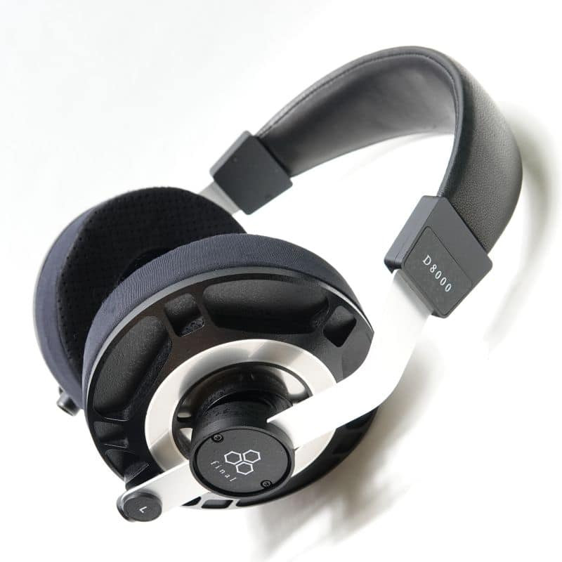 final D8000 FI-D8PAL Open-Back Planar Magnetic Headphones Used Japan