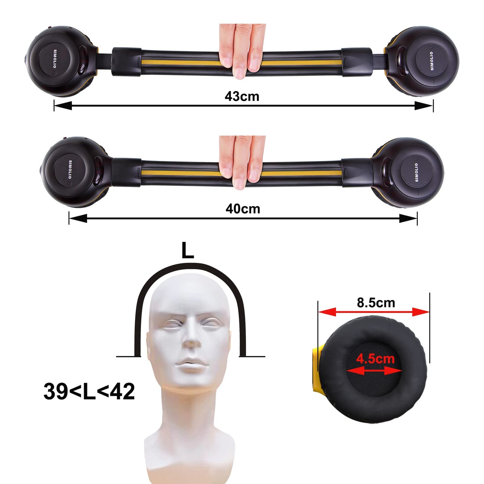 3 Pack Wireless IR Headphones for Honda & Odyssey, CR-V, Accord, Pilot, Ridge…