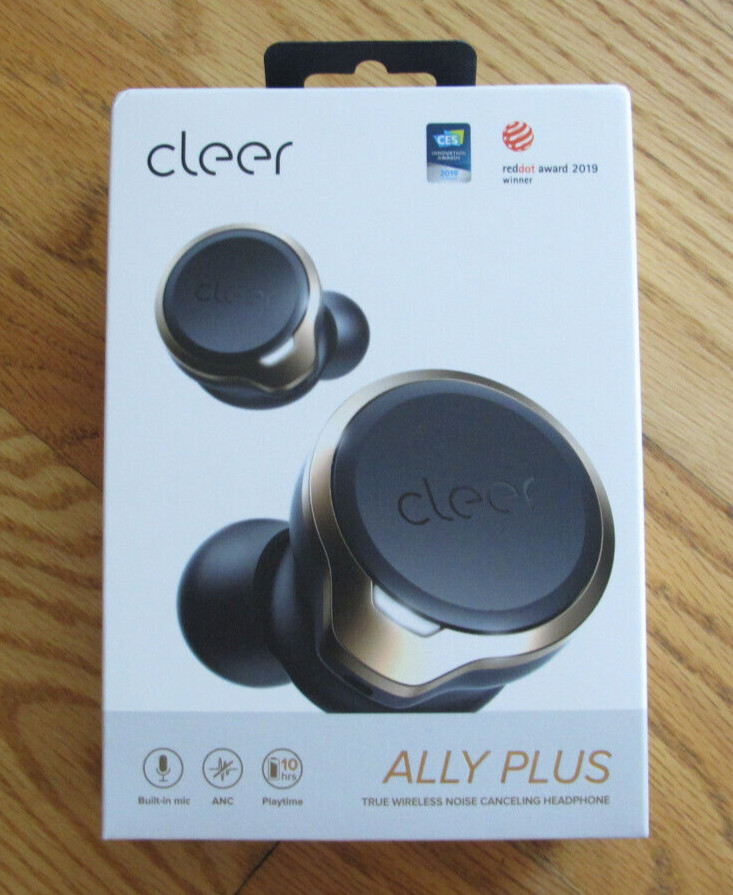 Cleer Audio Ally Plus True Wireless Noise Cancelling Earbuds