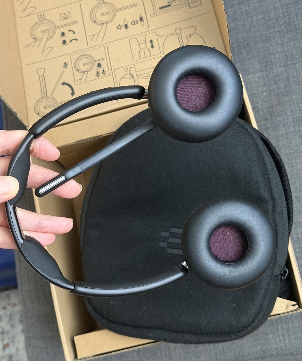 EPOS IMPACT 1061T Binaural On-Ear Wireless Headset Black 1001173