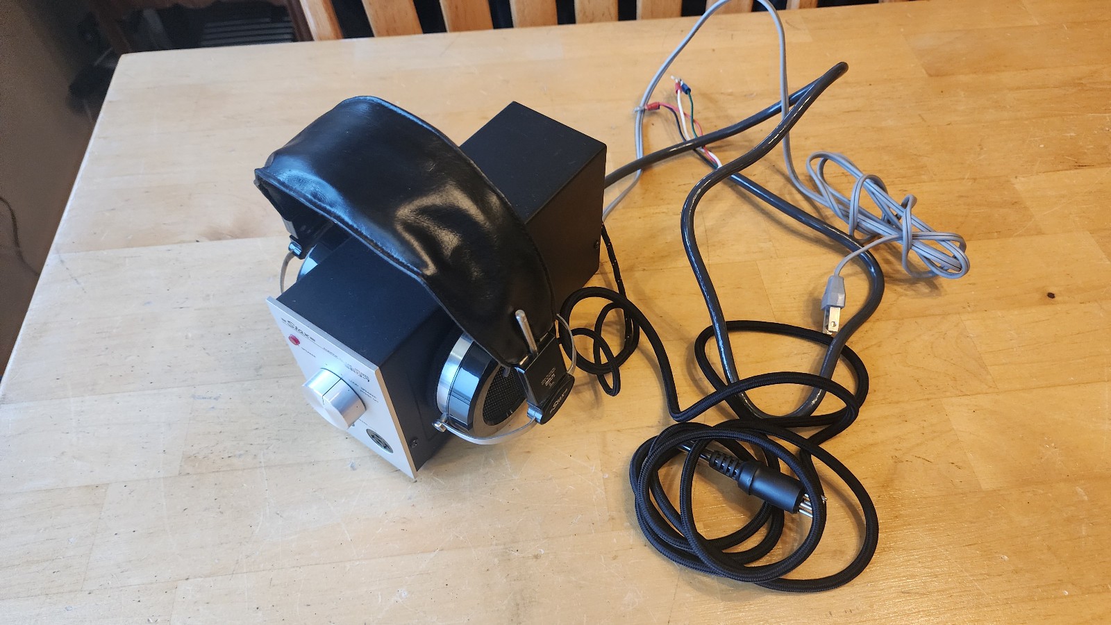 STAX SR-X Mk2 Electrostatic Headphones w/ SRD-7 Driver Unit Working & Tested