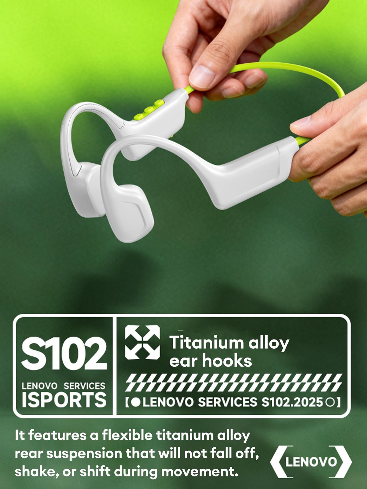 Choice S102 Wireless Bone Conduction Ipx6 Waterproof Sports Headphones