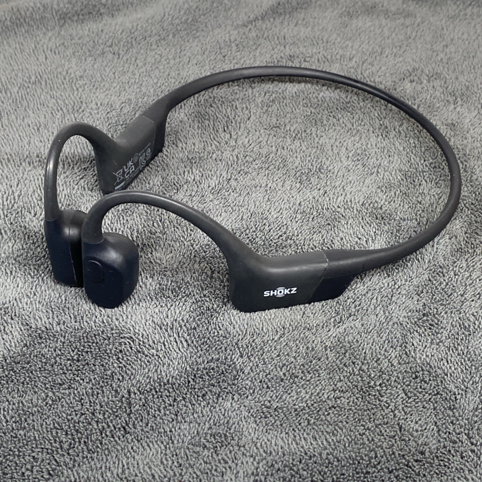Shokz OpenRun Wireless Bone Conduction Headphones Black S803