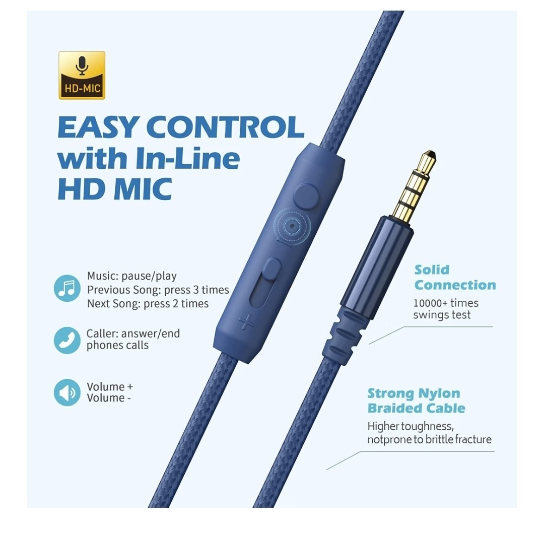 Ailihen Headphones ? In Brilliant Blue