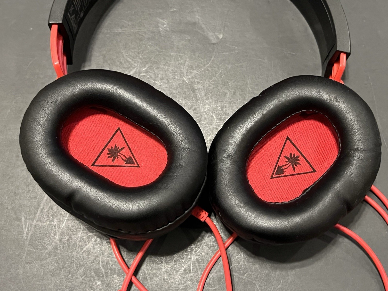 Turtle Beach Ear Force Recon 70P Gaming Headset – Red and Black Tested And Works