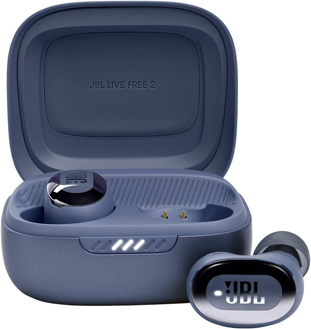 JBL Live Free 2: 35 Hours of Playtime, True Adaptive Noise Cancelling, Smart Amb