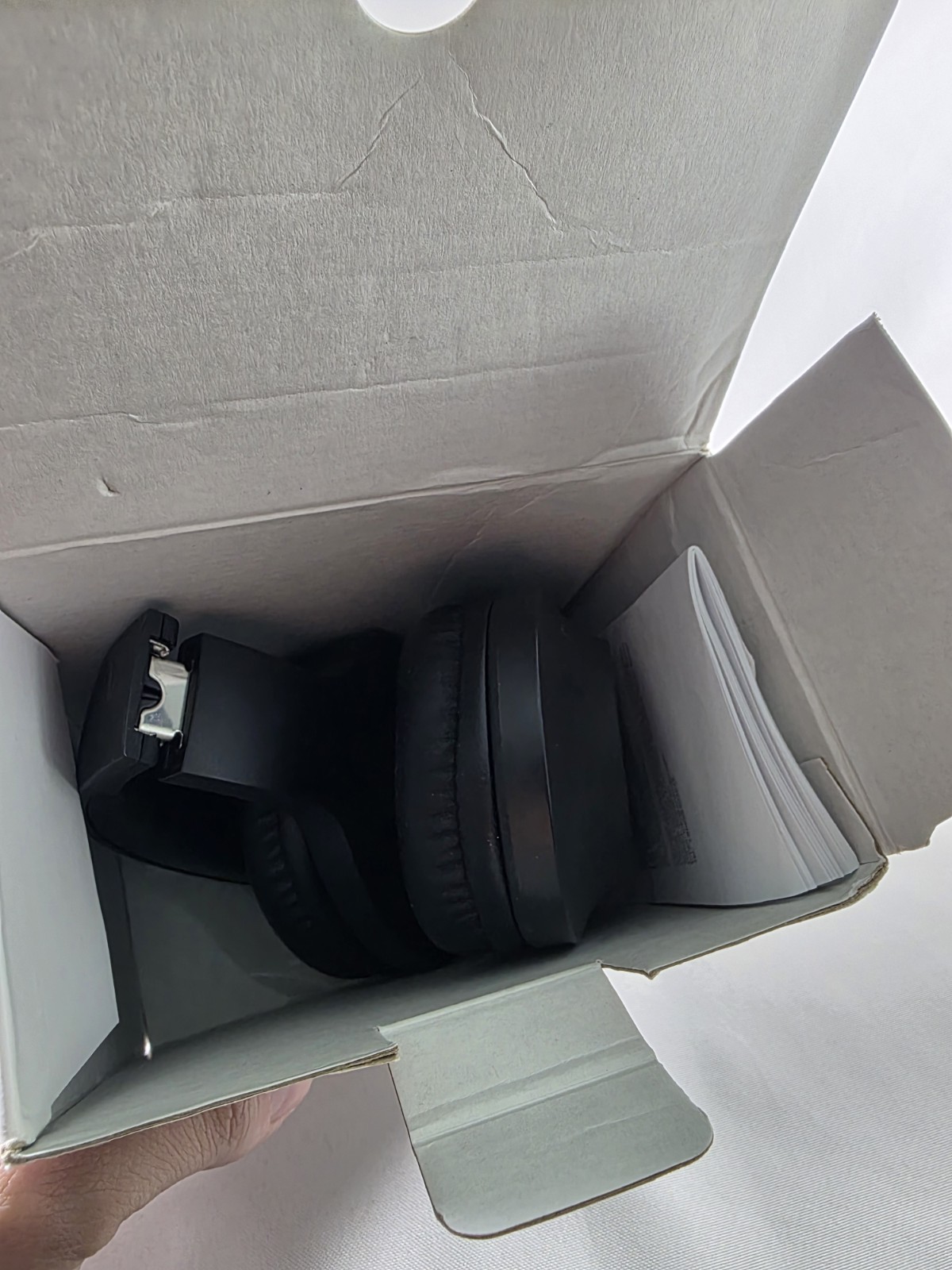 Letscom H10 Wireless Headphones, HiFi Audio, Powerful Bass, Built-in Mic, Black