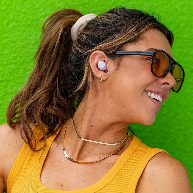 JLAB GO POP+ True Wireless EARBUDS~35+Hours Play~CUSTOM SOUND+BASS BOOST *LILAC