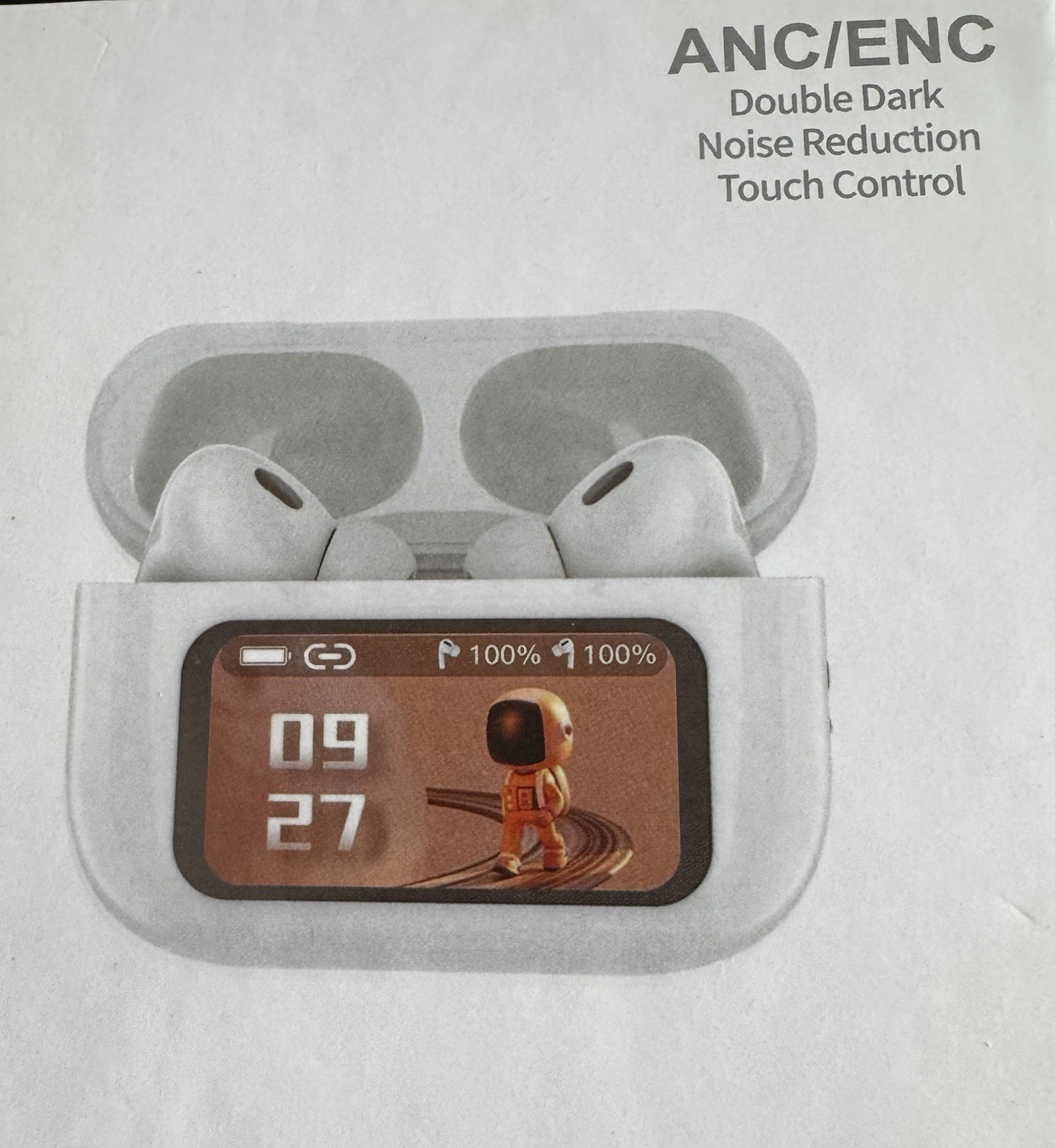 noise reduction touch control buletooth ear buds- unused product