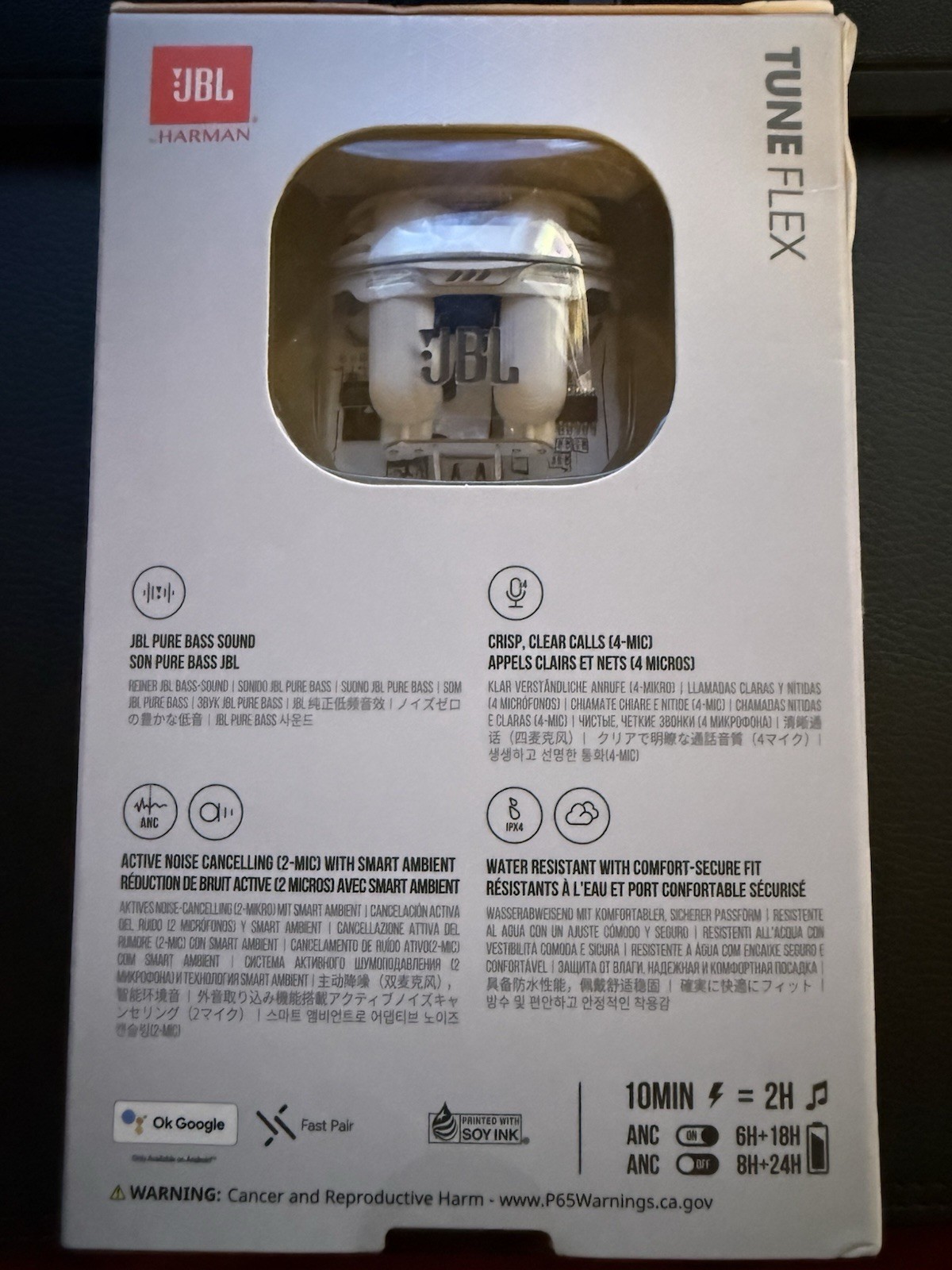 JBL Tune Flex True Wireless Bluetooth In-Ear Headphones