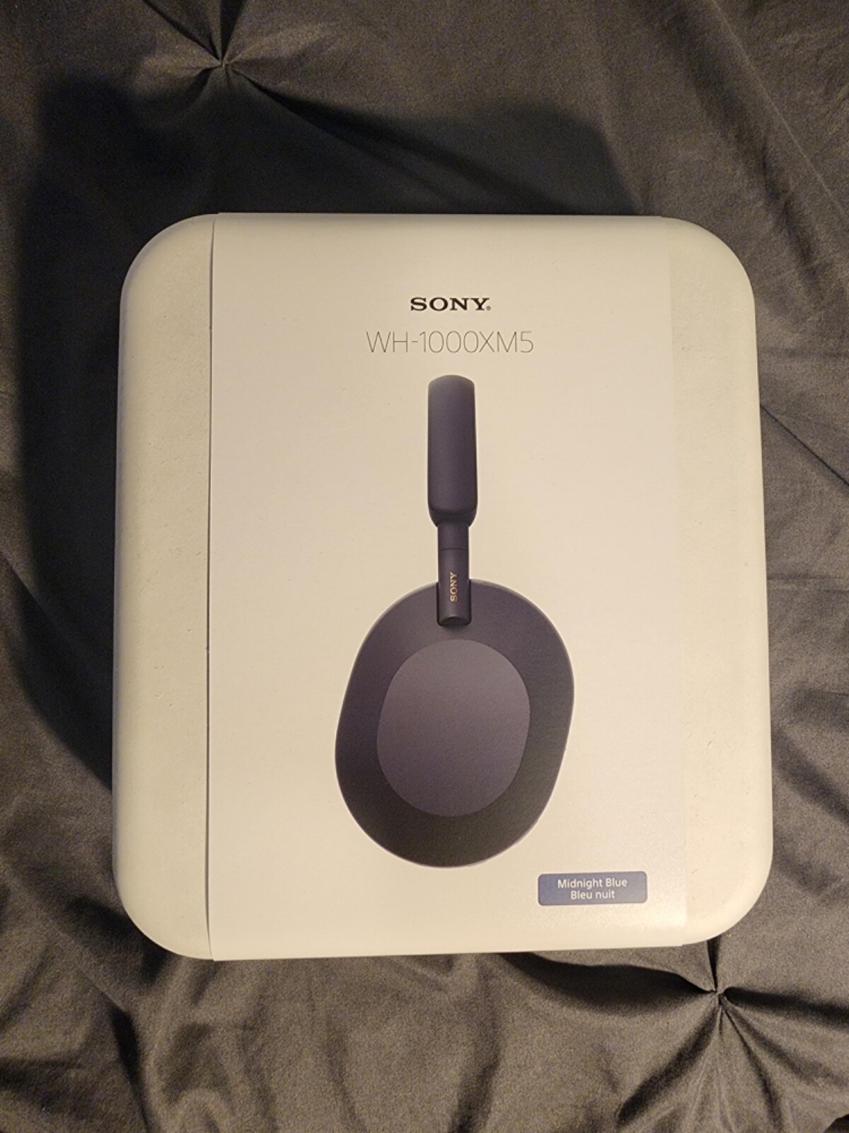 Sony WH1000XM5/L Wireless Bluetooth Over-Ear Headphones – Blue