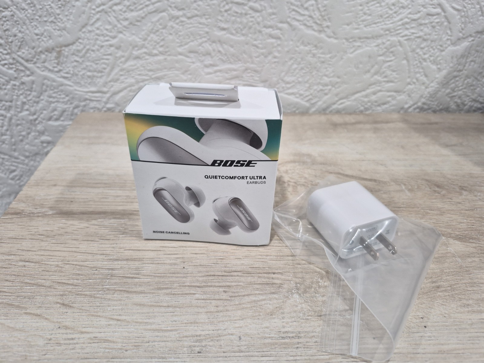 Bose – QuietComfort Ultra True Wireless Noise Cancelling In-Ear Earbuds – White