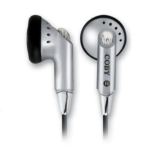 COBY CVE05 Digital Stereo Earphone 3.5mm Plug Earbud Headphones Headset CV-E05
