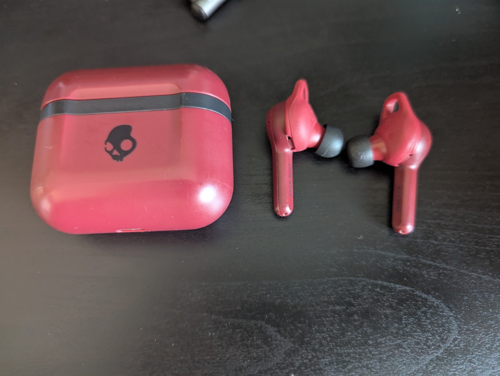 Skullcandy – Indy Evo True Wireless In-Ear Headphones Ear Buds Red Color