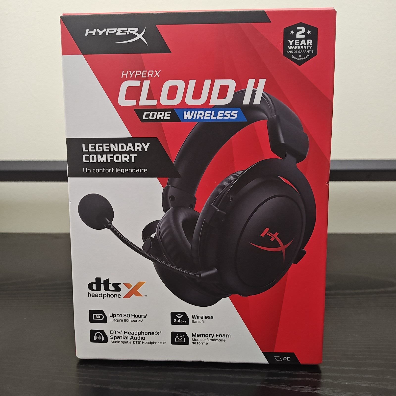 HyperX Cloud II Core Wireless Gaming Headset New