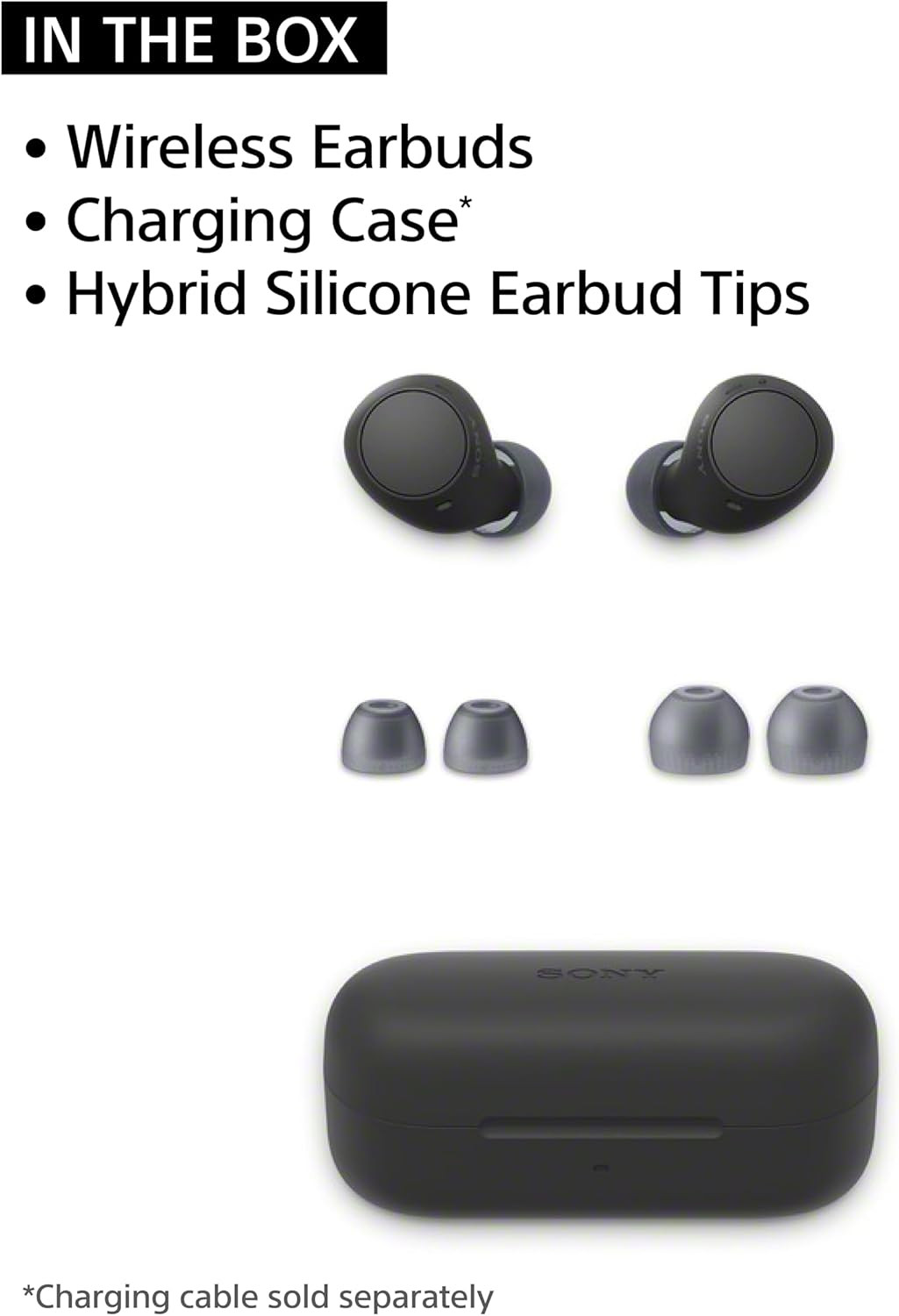 WF-C510 Truly Wireless In-Ear Bluetooth Earbud Headphones with up to 22-Hour Bat