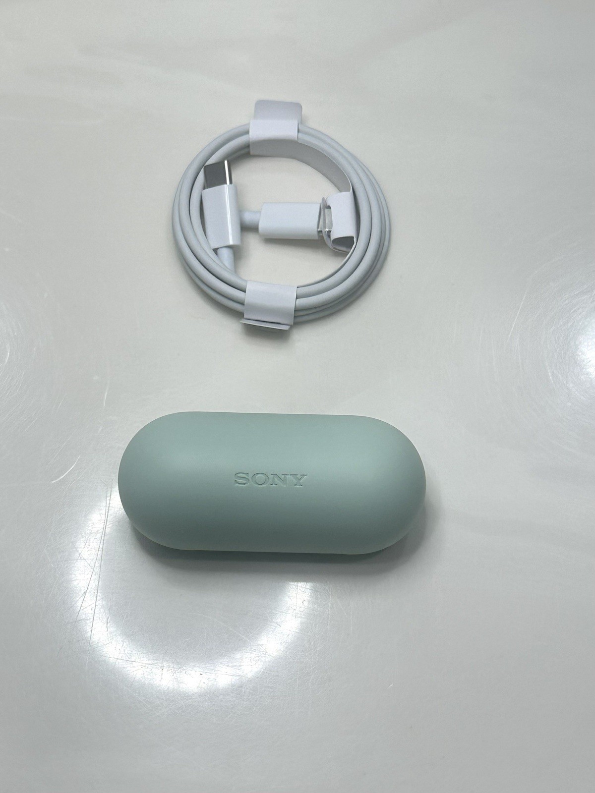 Sony WFC700N Wireless Noise Canceling in-Ear Bluetooth Earbud Headphones No Box