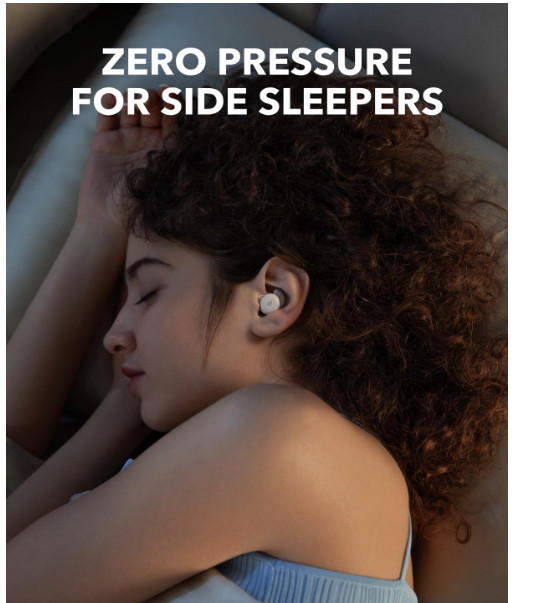 Soundcore Sleep A20 Earbuds Noise-Blocking, Sleep Headphones with Monitoring