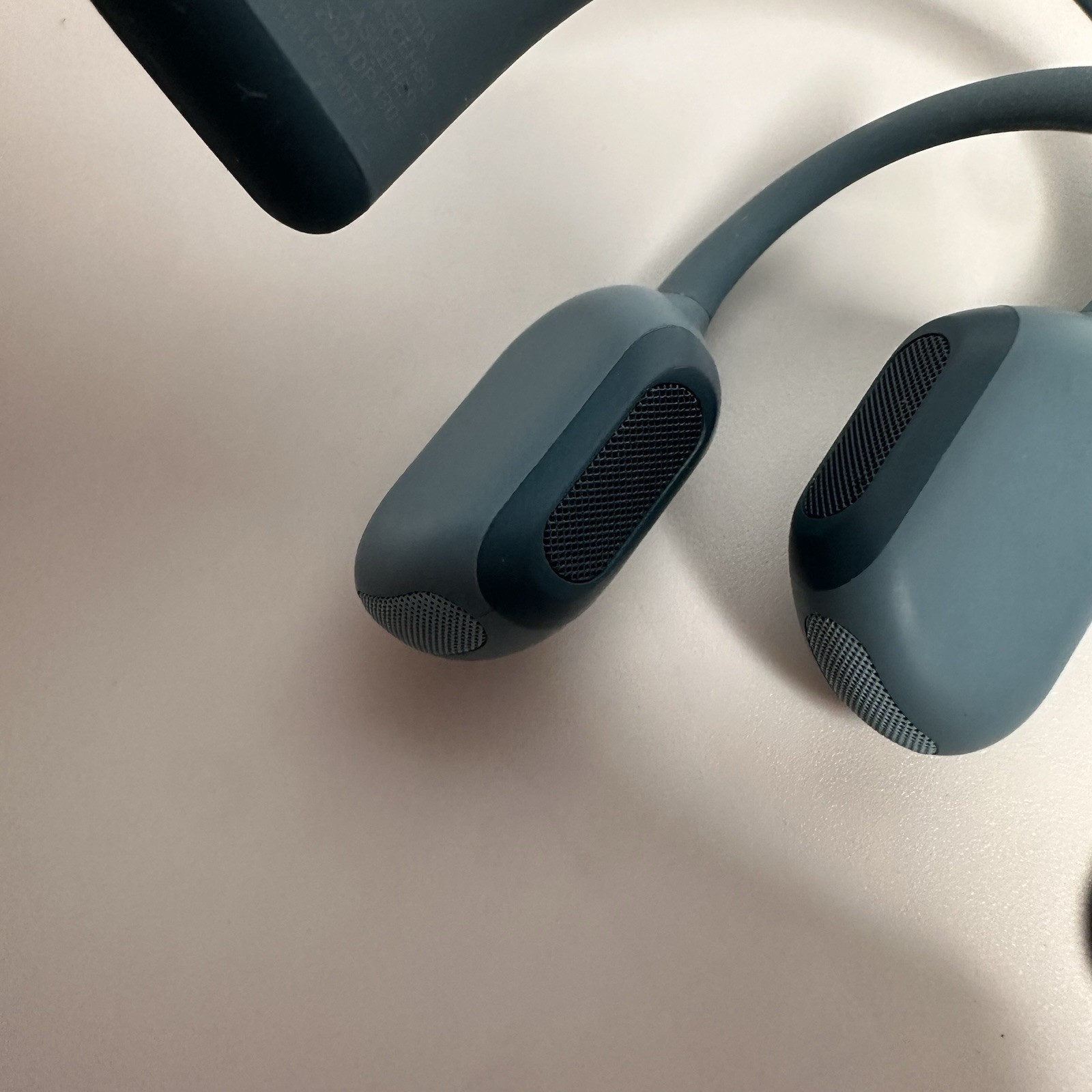 Shokz -OpenRun Pro Premium Bone Conduction Open-Ear Sport Headphones -Steel Blue