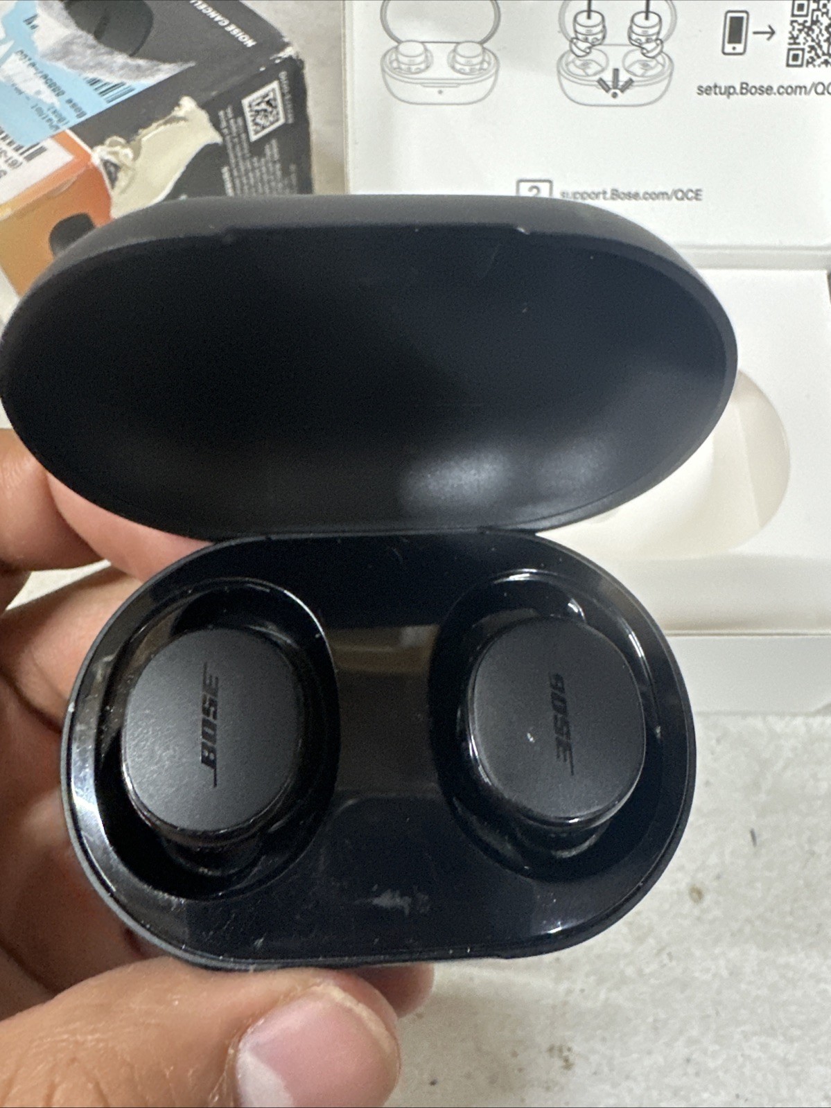 New! Bose QuietComfort Earbuds In-Ear Noise Cancelling Bluetooth Earbuds BLACK