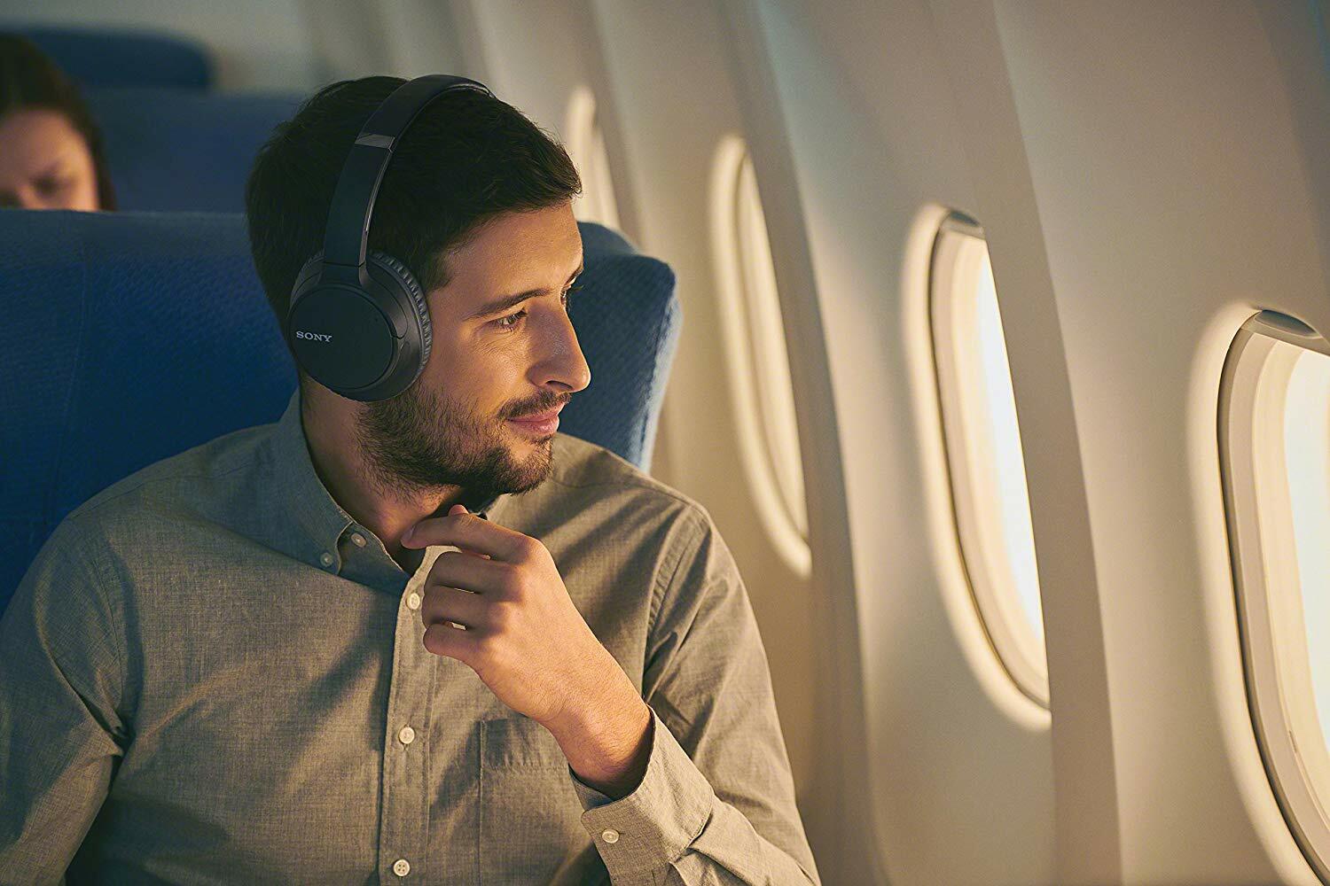 Sony WH-CH700N Wireless Noise-Canceling Over-Ear Headphones, Black ✔ Authentic ✔