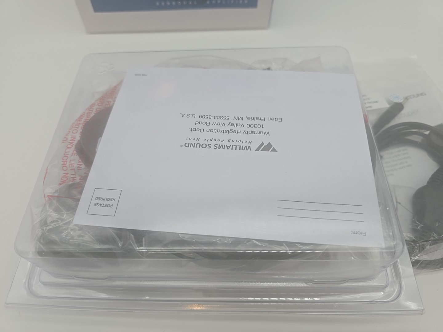 *NEW* Williams Sound Pocketalker Ultra Personal Sound Amplifier Bonus Neckloop