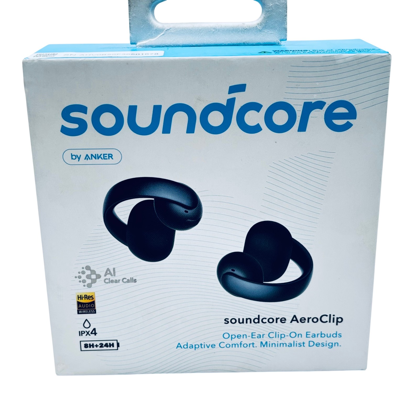 Anker Soundcore AeroClip A3388 12mm Driver Open-Ear Clip-On Earbuds