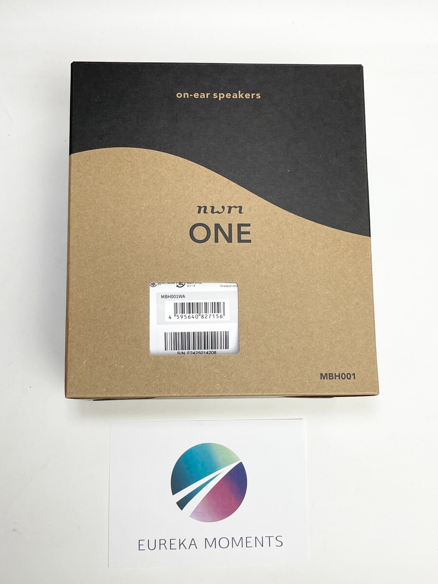 nwm ONE Light Gray MBH001 WA Open-Ear Over-the-Head Ear Speaker NEW