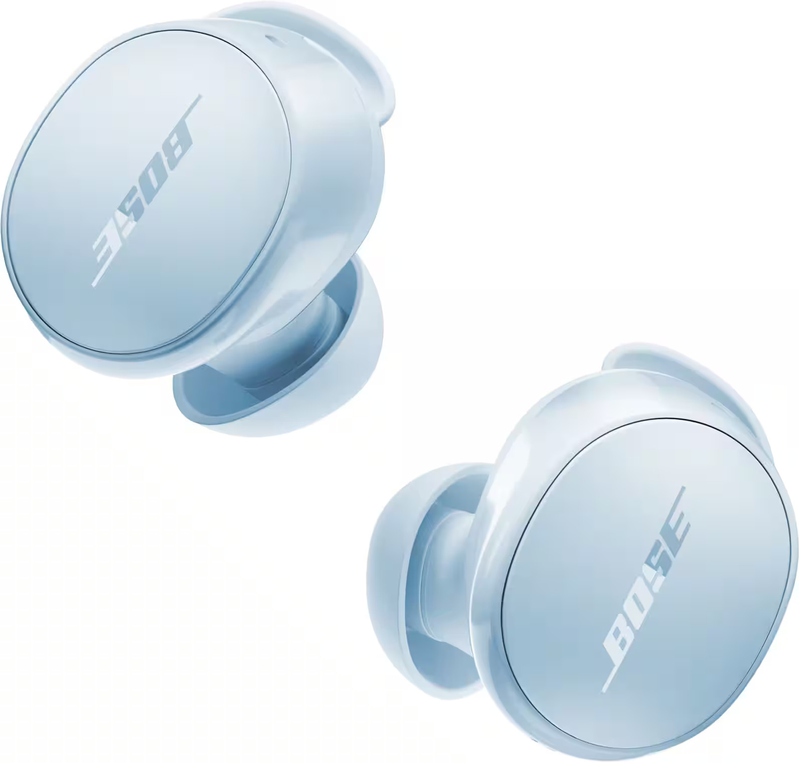 Bose – QuietComfort True Wireless Noise Cancelling In-Ear Earbuds – Ice Blue