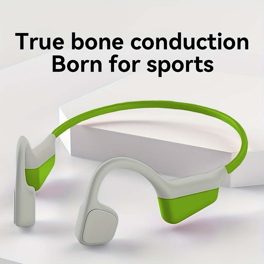 Waterproof Bone Conduction Headphones ENC Noise Reduction Fit Sports & Daily Use