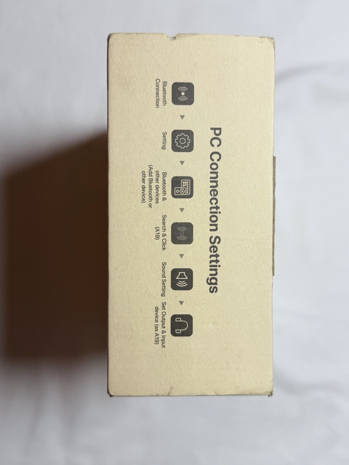 A19 Wireless Headset, Noise Cancelling – Bluetooth, HD Sound/Voice Black