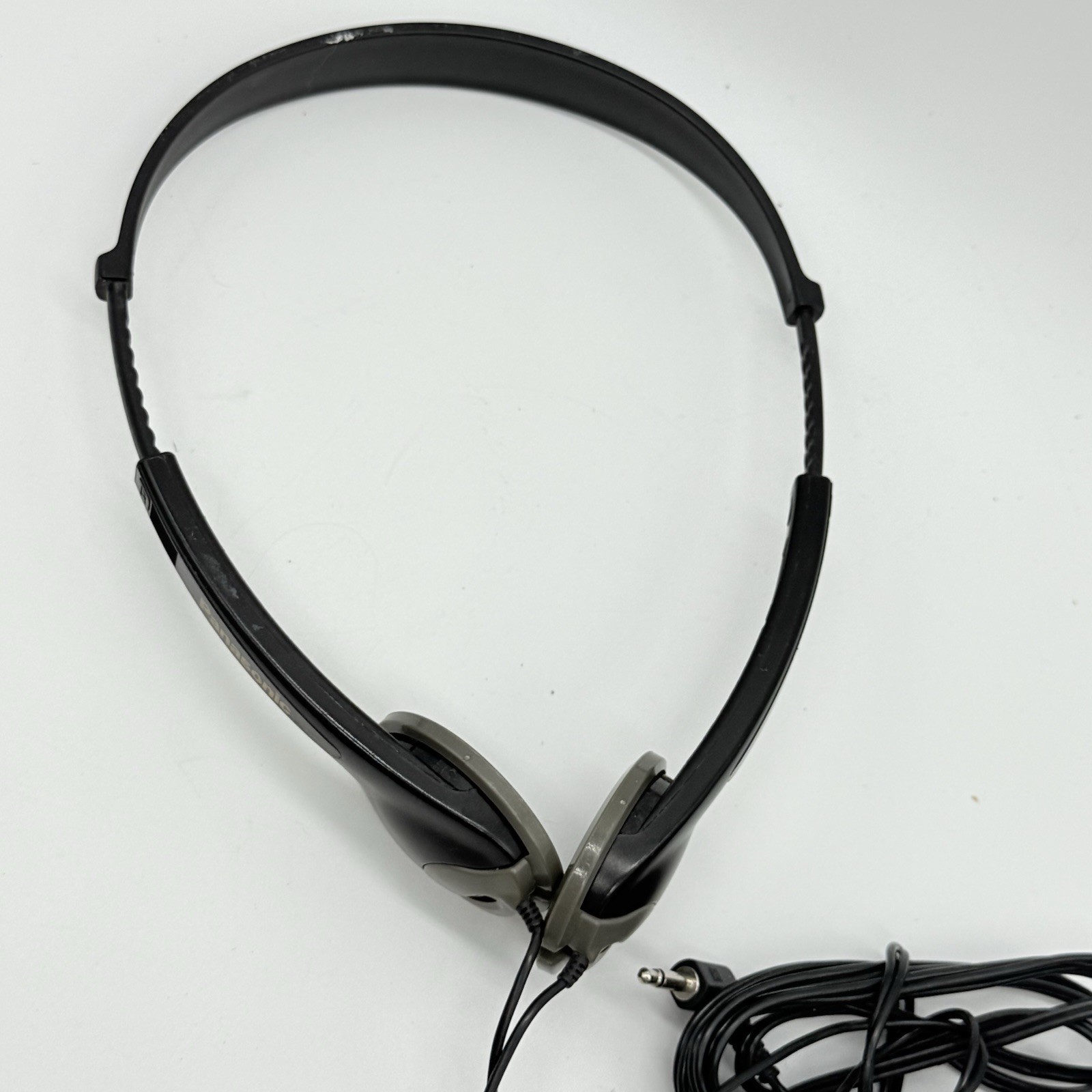 Panasonic RP-HT16 Vintage Headphones Wired Made in Japan No Foam Pads, Works